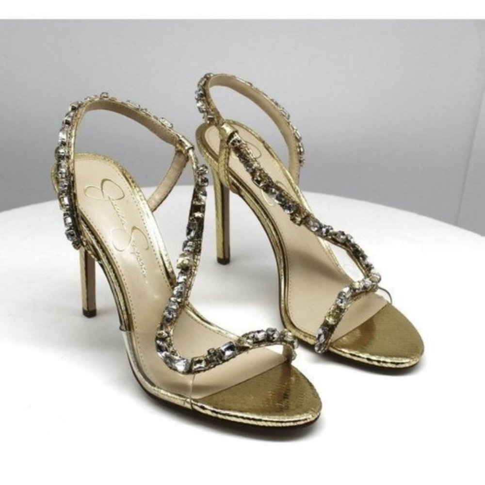 Jessica Simpson Women's Jaycin Evening Embelished Dress Sandals